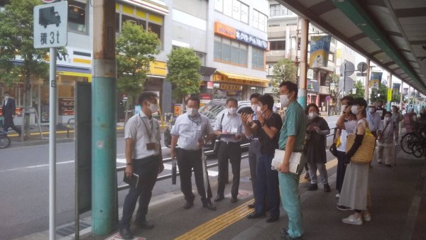 通学路安全点検が実施されました