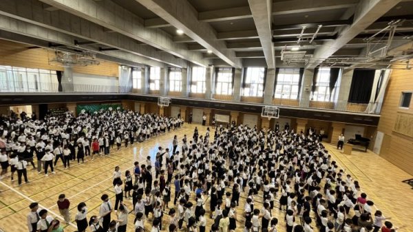 令和６年度　後期・始業式